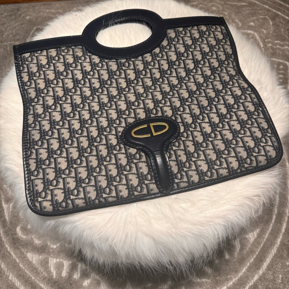 Found!! 😍 Dior Fold Over Oblique Clutch - Picture 1 of 2